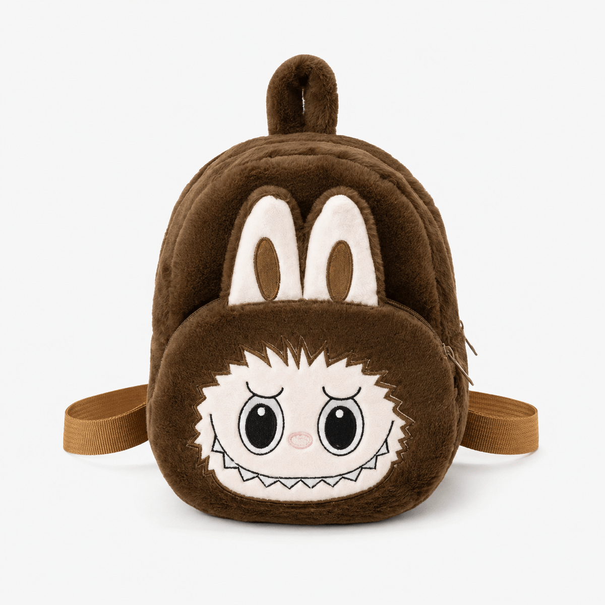 Kuscheltierland Labubu Rucksack Plüsch Braun