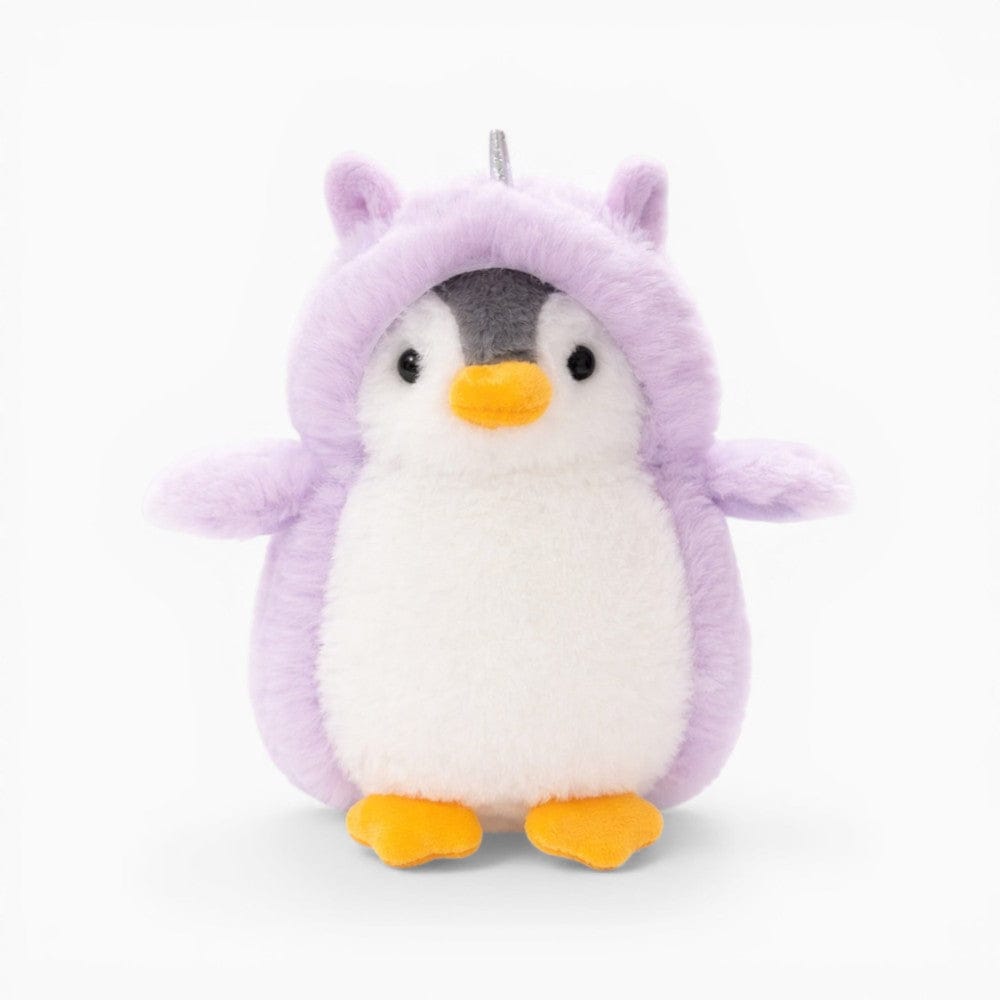 kuscheltierland Lila / 20cm Pinguin Kuscheltier im Einhorn Kostüm Kawaii