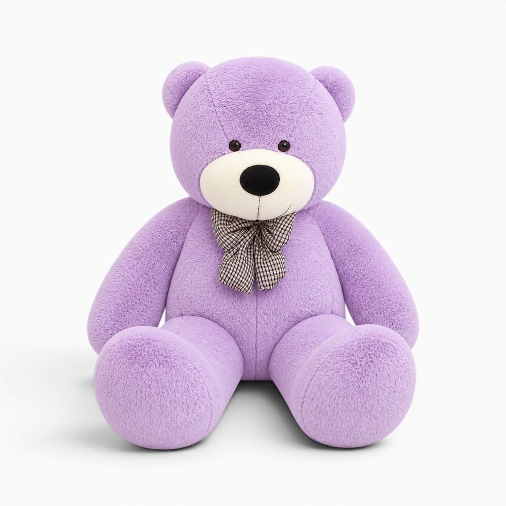 kuscheltierland Lila / 80cm XXL Lila Teddybär