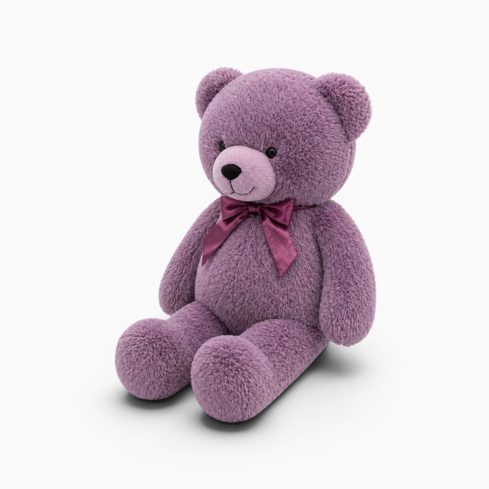 kuscheltierland Lila / 85 100cm Big Bear Plush Doll Soft Stuffed Animal Bears Plush Toys Girls Valentine Lover Birthday Gift for Girlfriend Home Decor