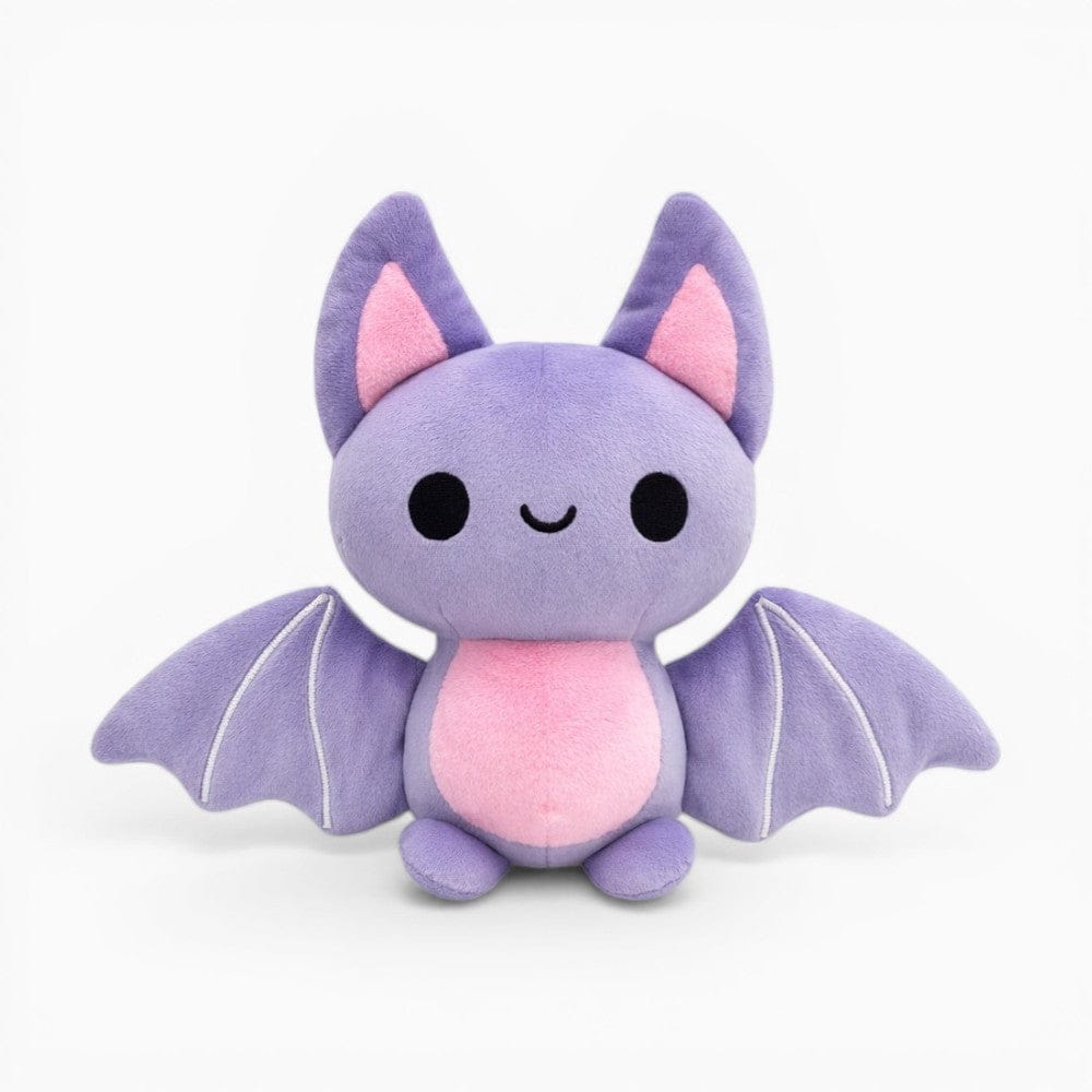 kuscheltierland Lila Lila Fledermaus Stofftier mit Flügeln und pinken Ohren