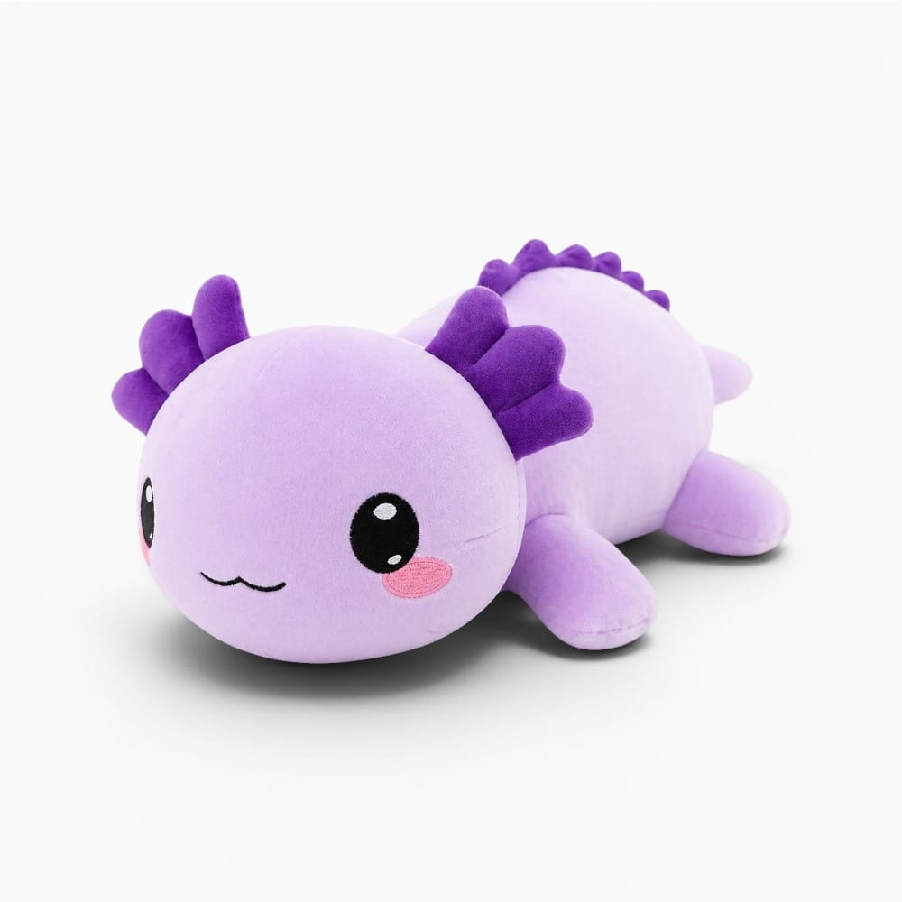 kuscheltierland Lila Violettes Axolotl Plüschtier Kawaii
