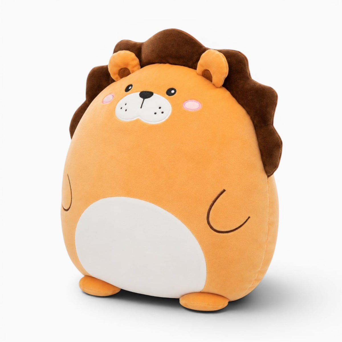 kuscheltierland lion / pillow 40cm Down Cotton Stuffed Forest Animals Plush Doll Squishy Cattle Tiger Alligator Avocado 2-in-1 Flannel Blanket