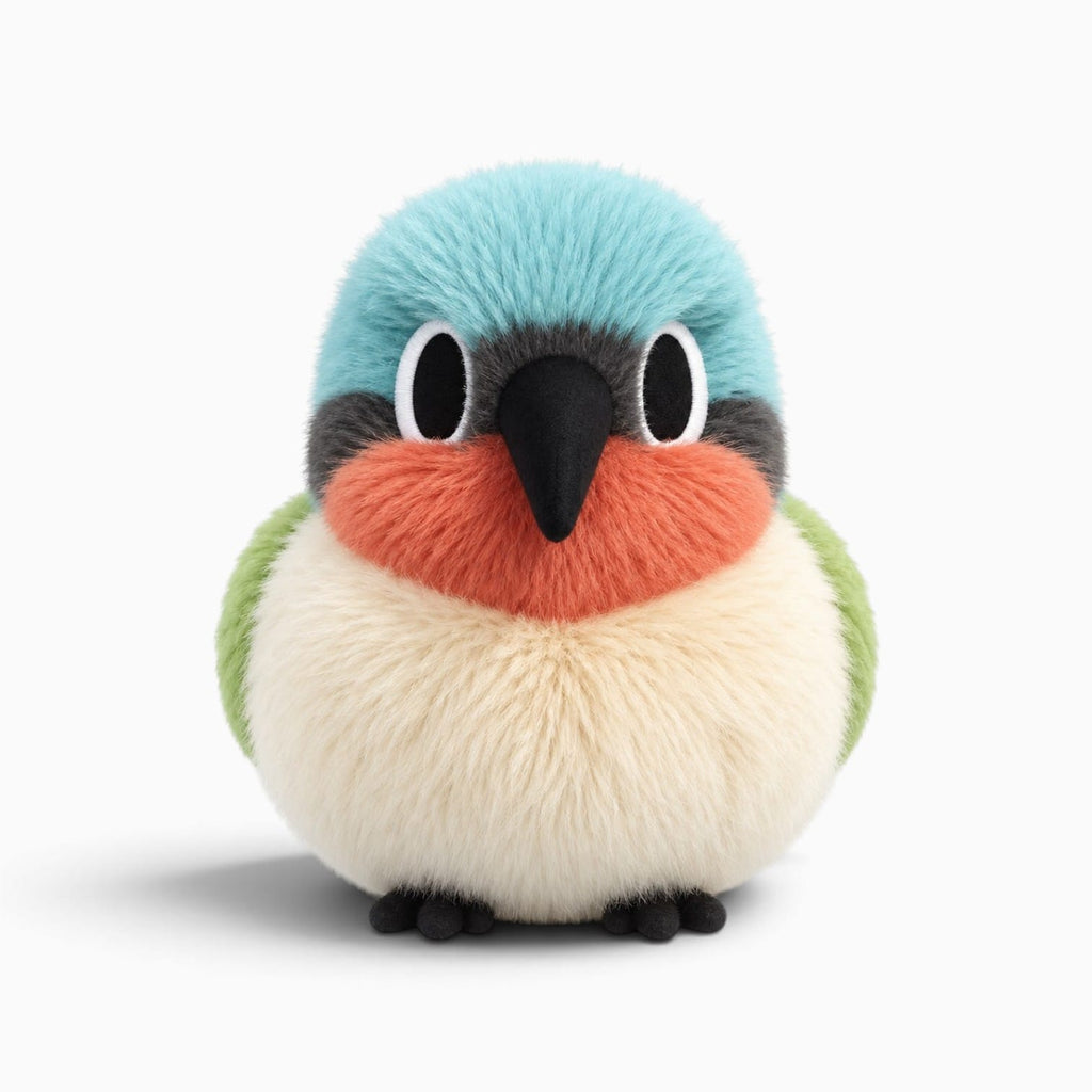 kuscheltierland Mehrfarbig / 11cm Kleines mehrfarbiges Vogel-Kuscheltier