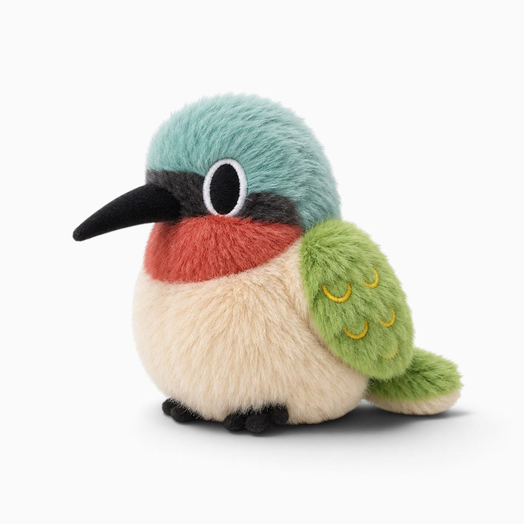 kuscheltierland Mehrfarbig / 11cm Kleines mehrfarbiges Vogel-Kuscheltier