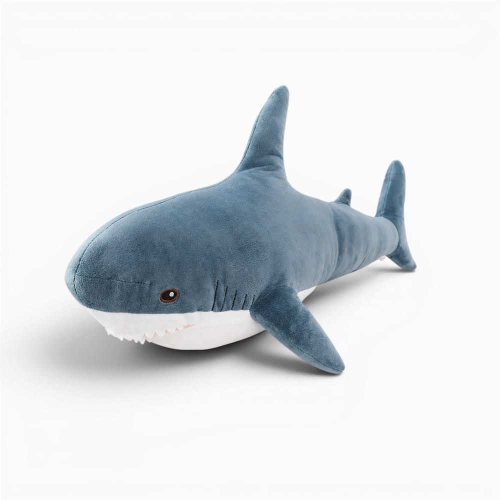 kuscheltierland New Arrive 15-140CM Giant Shark Plush Toys Soft Stuffed Speelgoed Animal Reading Pillow Birthday Cushion Doll Gifts