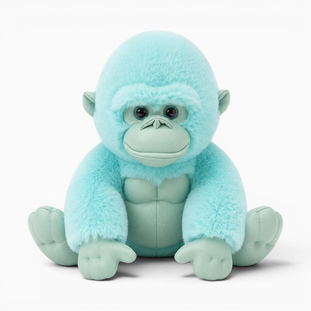 kuscheltierland New Style Stuffed Monkey Gorilla Doll Plush Toy Wild Zoo Animal Fuzzy Soft Colored Plushie Peluche Birthday Gifts Decor