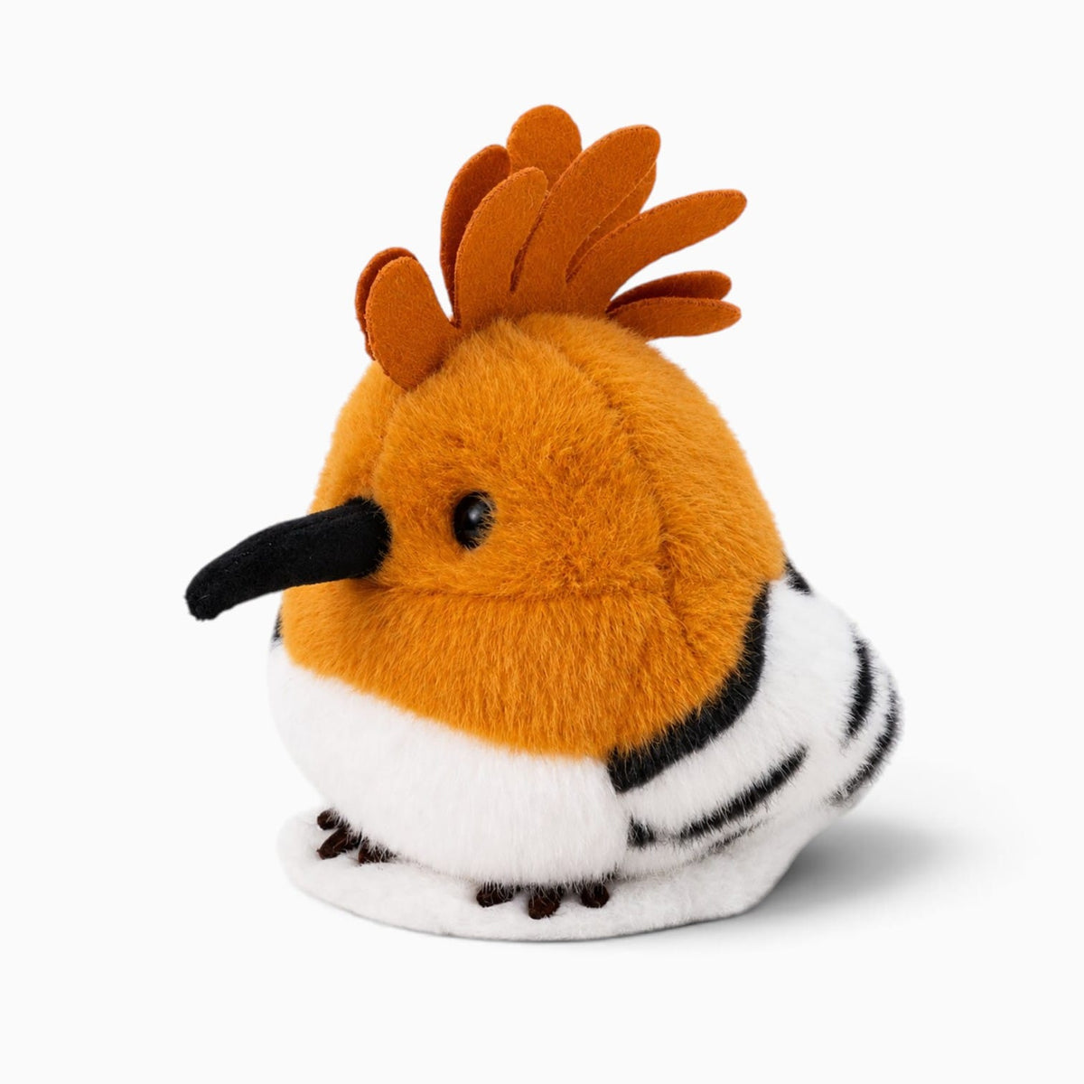 kuscheltierland Orange / 12cm Kleines orange-weißes Vogel-Kuscheltier