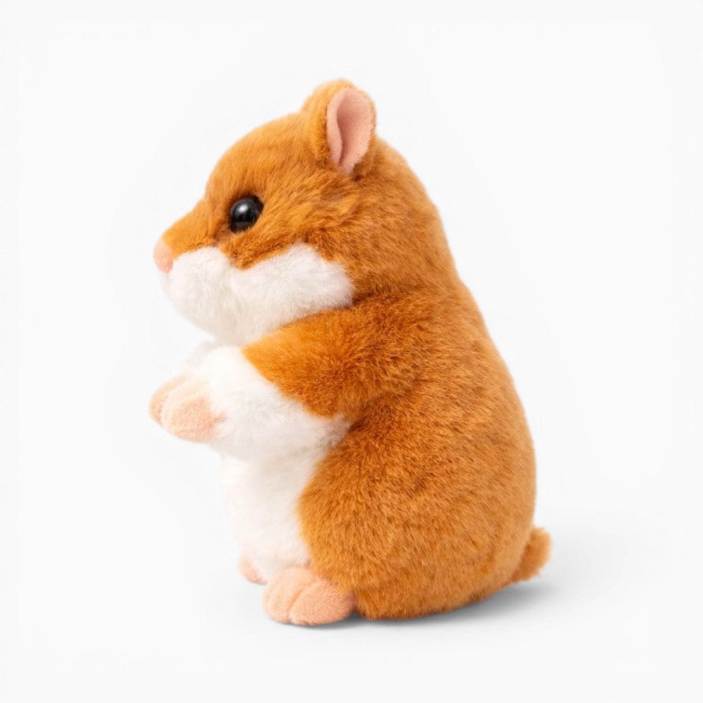 kuscheltierland Orange / 13cm Hamster Kuscheltier naturgetreu stehend