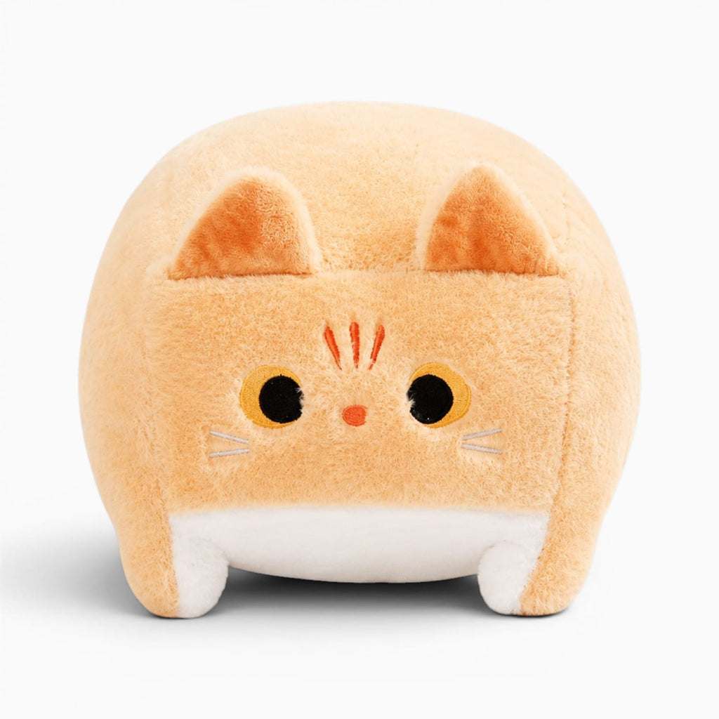 kuscheltierland Orange / 20cm Rotes Katzen Plüschtier Quadratisch