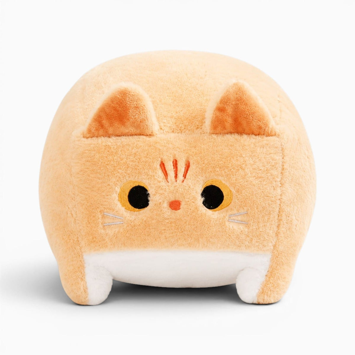 kuscheltierland Orange / 20cm Rotes Katzen Plüschtier Quadratisch