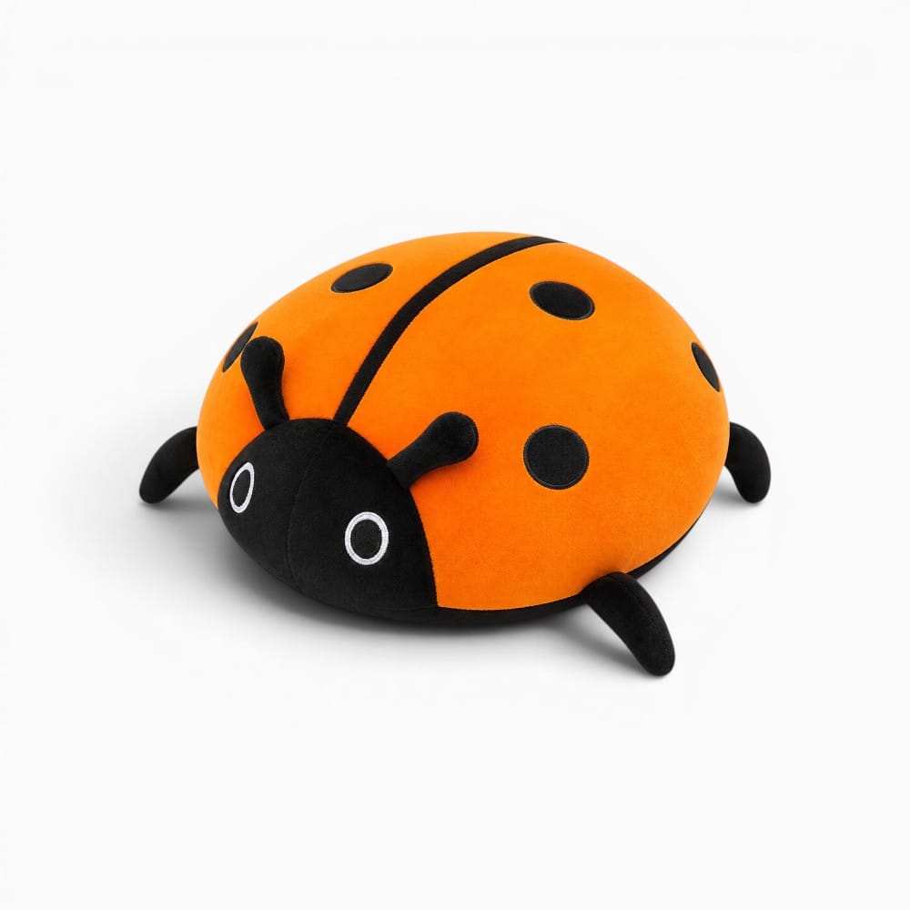 kuscheltierland Orange / 35cm 35-70cm Cute Colorful Ladybug Plush Toy Soft Ladybird Insect Doll Pillow Cushion Girl Birthday Gift