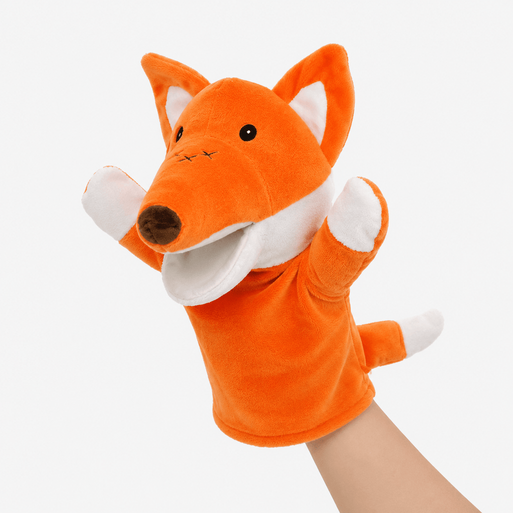 kuscheltierland Orange Fuchs Handpuppe Kuscheltier
