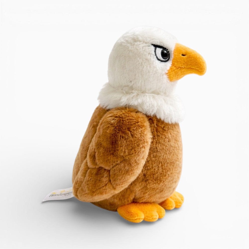 kuscheltierland Orange Magnetisches Schulter-Kuscheltier Adler