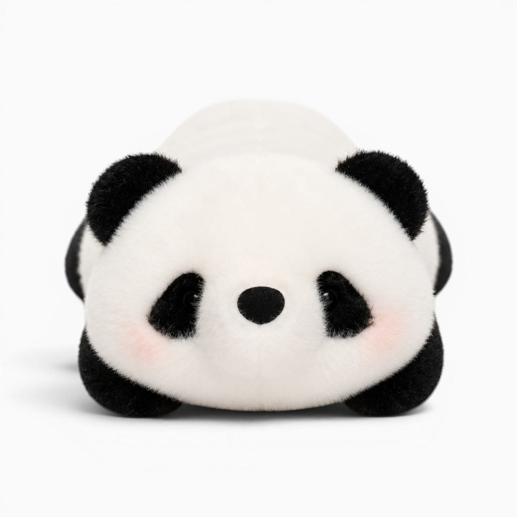 kuscheltierland panda / 17.5cm Cute Panda Bear Elephant Otter Penguin Chicken Cat Dog Plush Toys Stuffed Animals Dolls Cartoon Kawaii Toys Kids Christmas Gifts