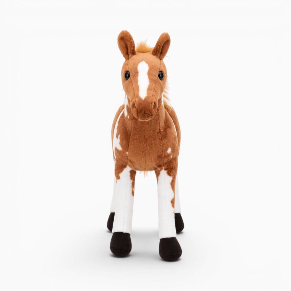 kuscheltierland Plush lifelike Horse Toy 4 Styles Stuffed Animal Doll Birthday Gift Horseplay Decor High Quality Toy