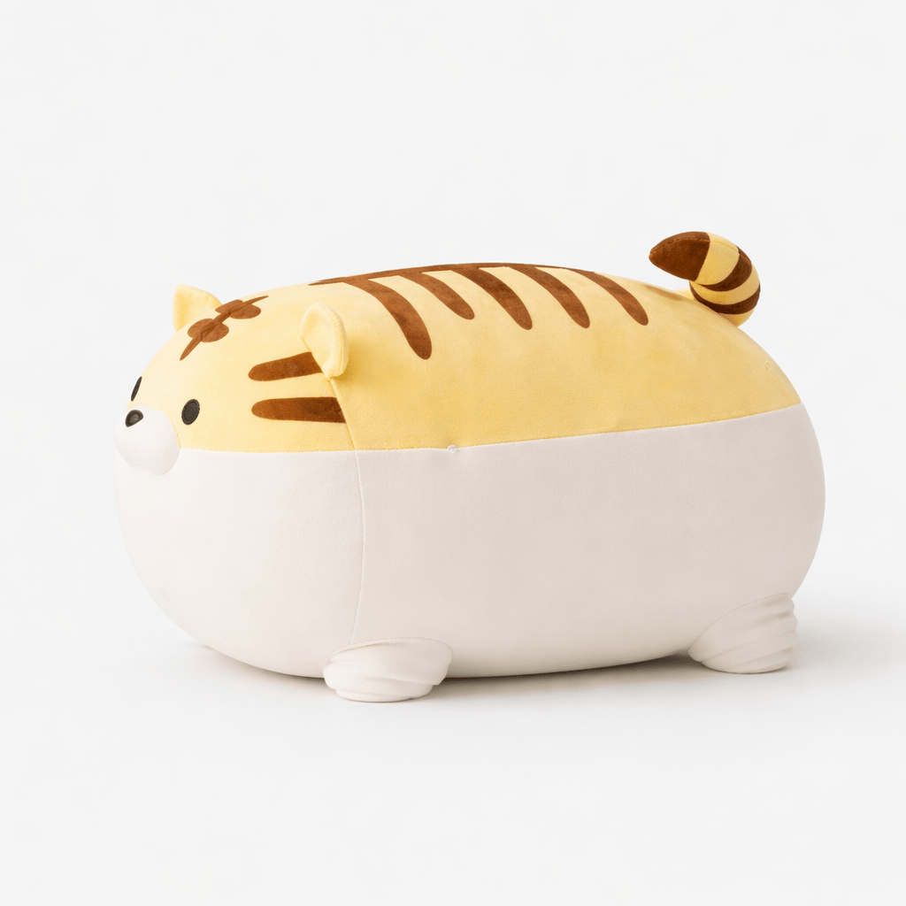kuscheltierland Pralle Kawaii Tiger Kuscheltier als Kuschelkissen