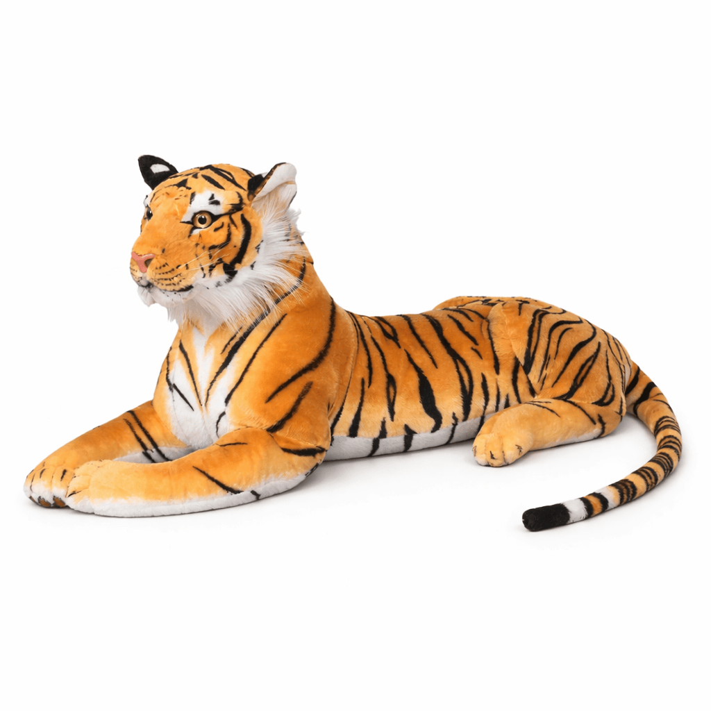 kuscheltierland Riesiges lebensechtes Tiger Kuscheltier