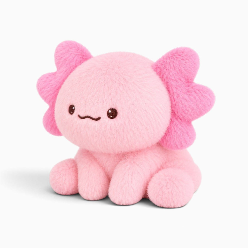 kuscheltierland Rosa / 19cm Axolotl-Kuscheltier Rosa