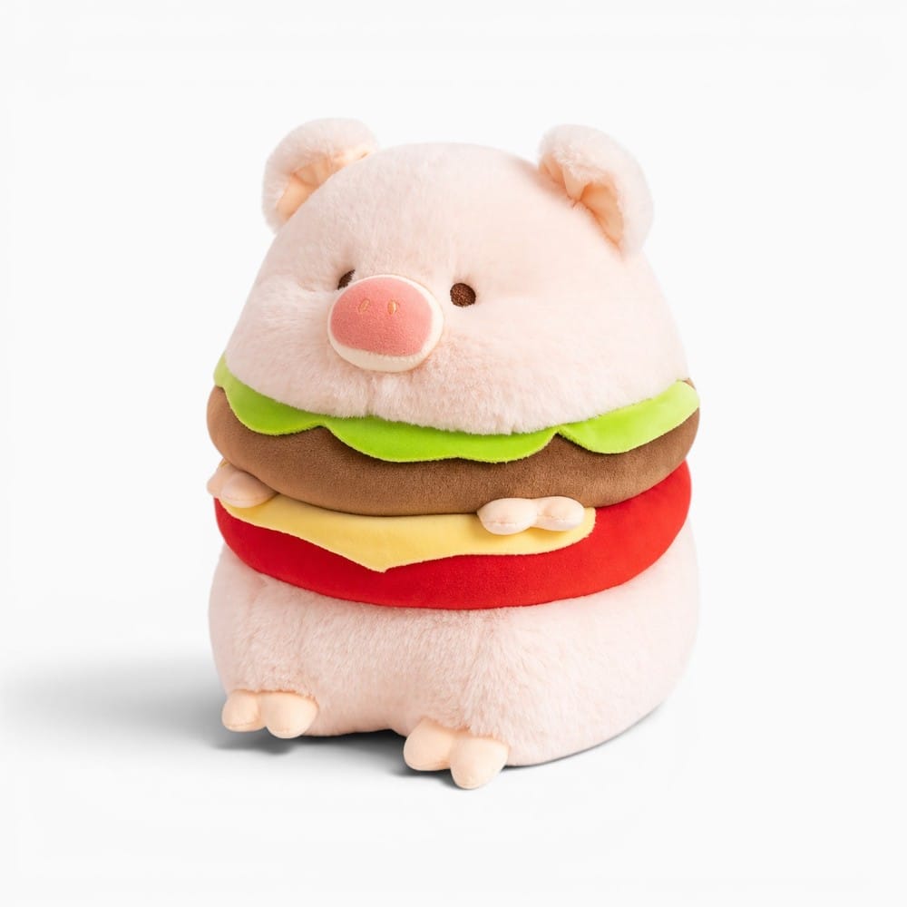 kuscheltierland Rosa / 20-25cm Creative 20/30cm Simulation Pig Pink Stuffed Animals Plush Cartoon Anime Soft Fluffty Dolls Xmas Birthday Gift Kid Toys Decor