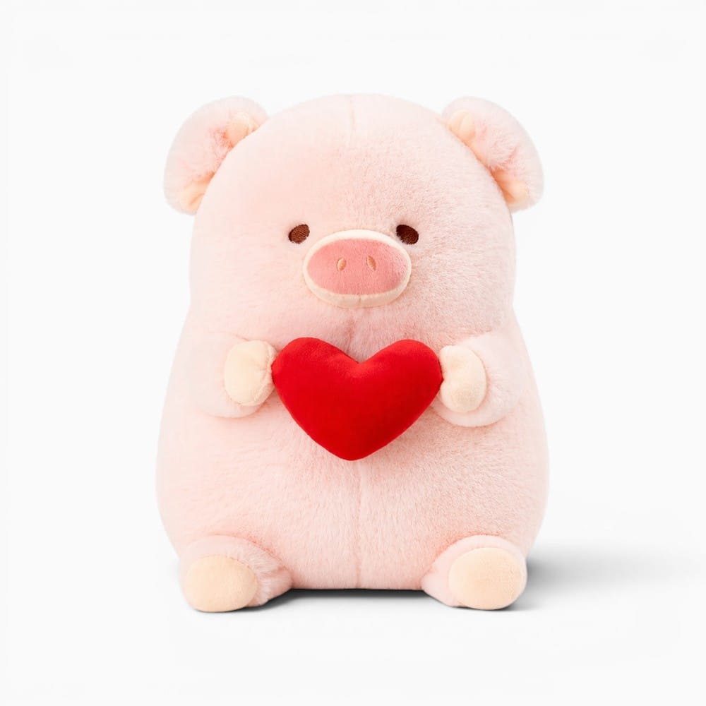 kuscheltierland Rosa / 20-25cm Creative 20/30cm Simulation Pig Pink Stuffed Animals Plush Cartoon Anime Soft Fluffty Dolls Xmas Birthday Gift Kid Toys Decor