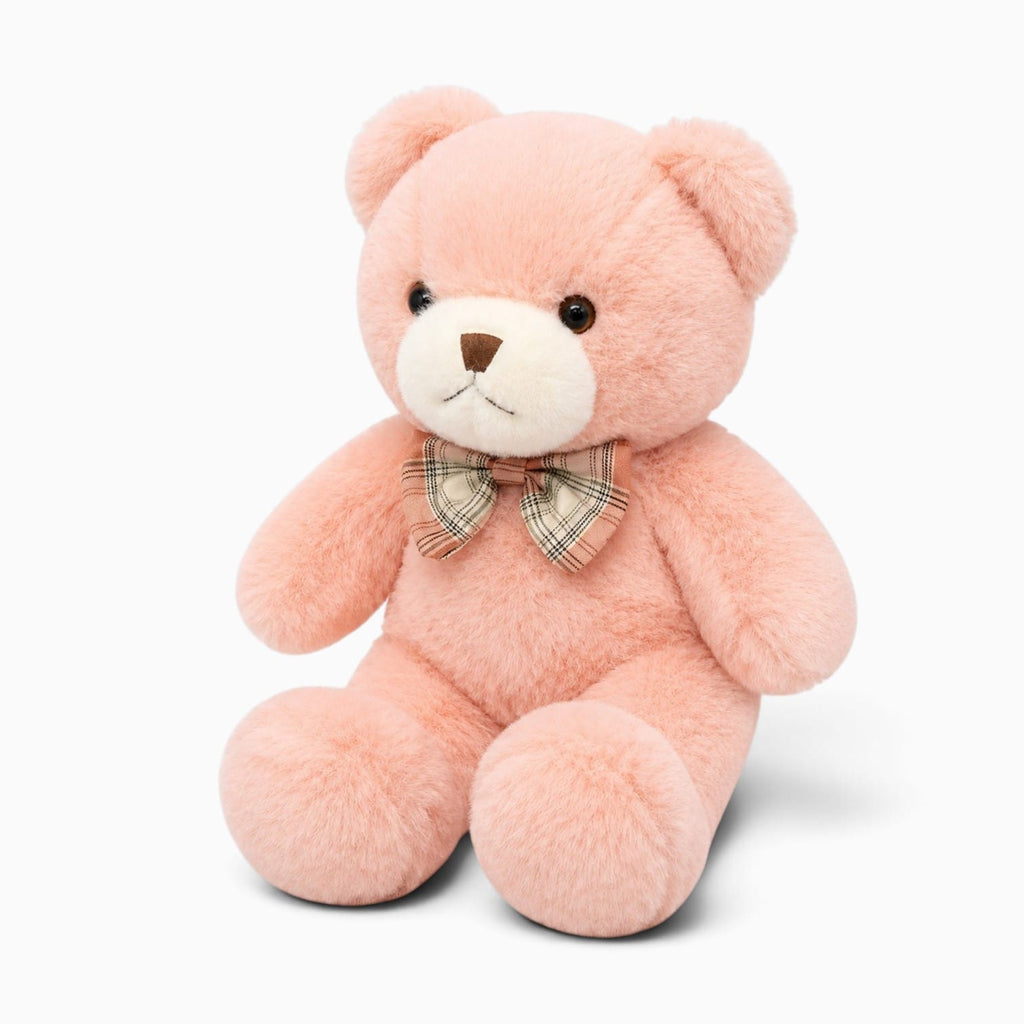 kuscheltierland Rosa / 30cm Kleiner rosa Teddybär aus Plüsch