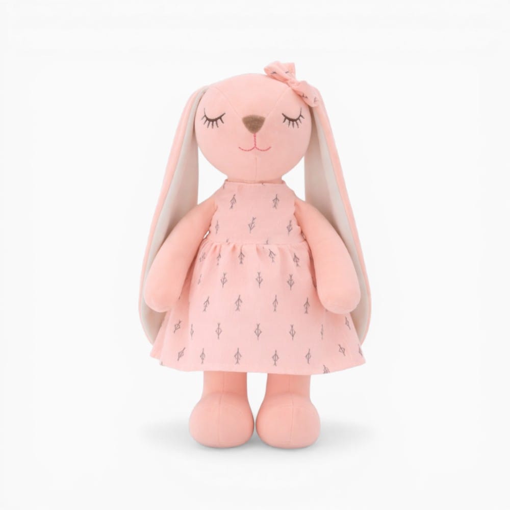 kuscheltierland Rosa / 35cm 35CM Cute Cartoon Long Ears Rabbit Doll Baby Soft Plush Toys For Children Rabbit Sleeping Mate Stuffed Plush Animal Toys Infants
