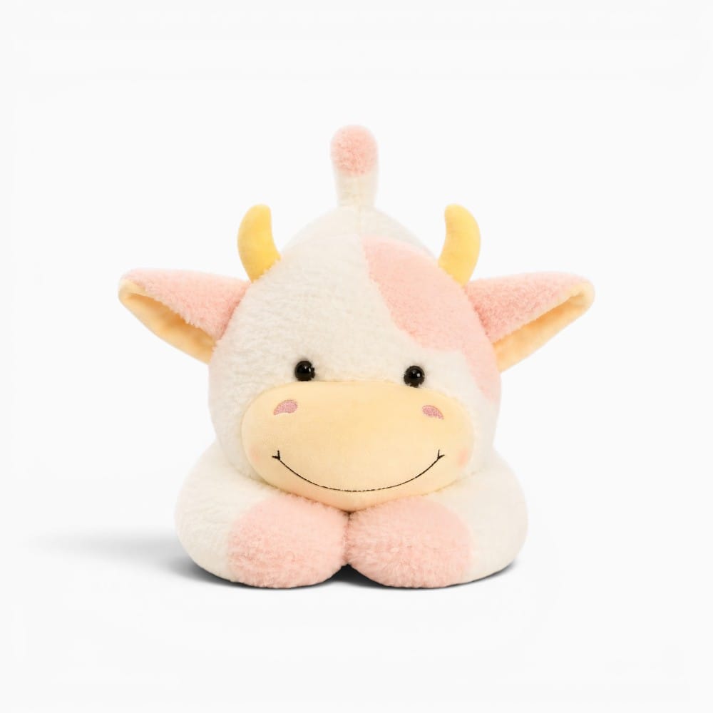 kuscheltierland Rosa / 90cm Hot 1pc 90cm Lovely Milk Cow Plush Toys Cartoon Stuffed Animal Cattle Dolls Sleeping Pillow For Baby Girls Birthday Gifts