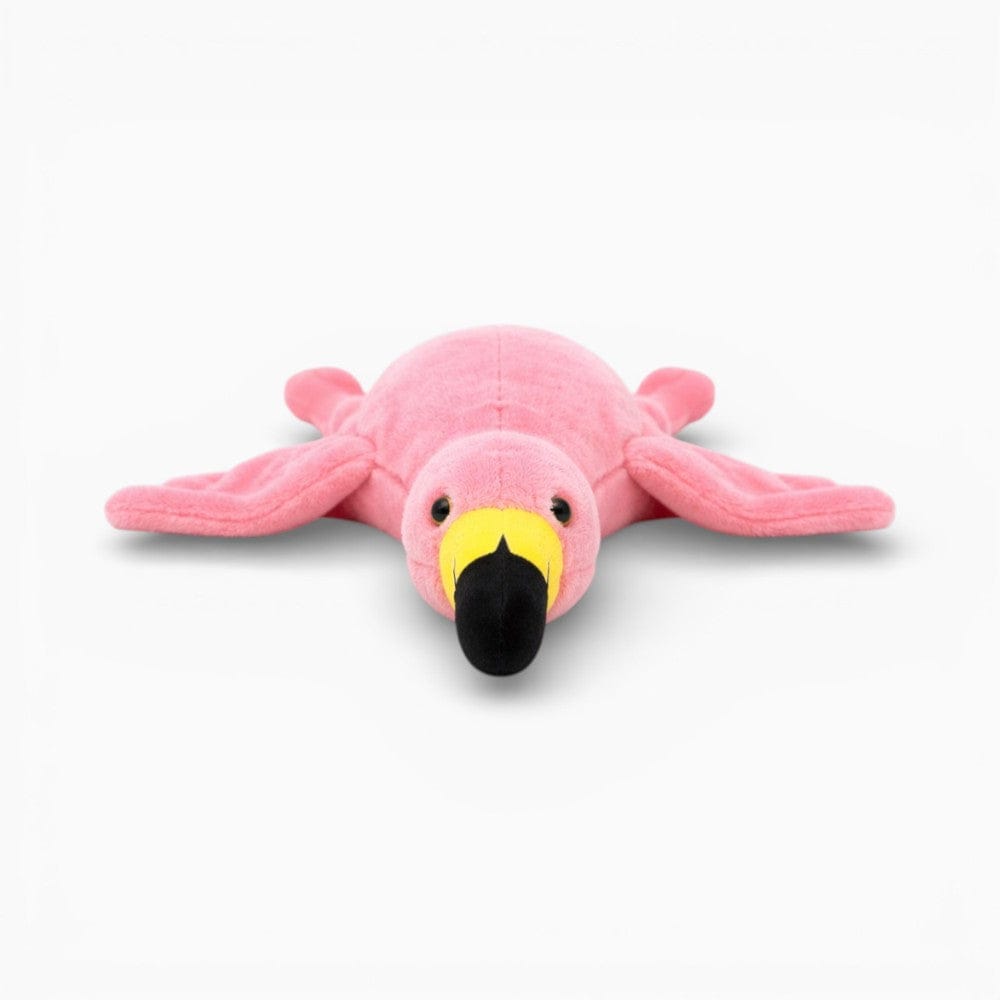 kuscheltierland Rosa Flamingo Kuscheltier weiches Stofftier rosa Zootier für Kinder