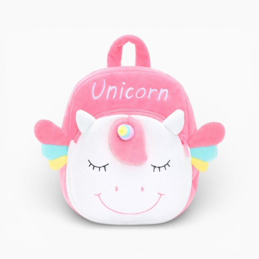 kuscheltierland Rosa Rosafarbener Einhorn-Kuscheltiersack für Kleinkinder