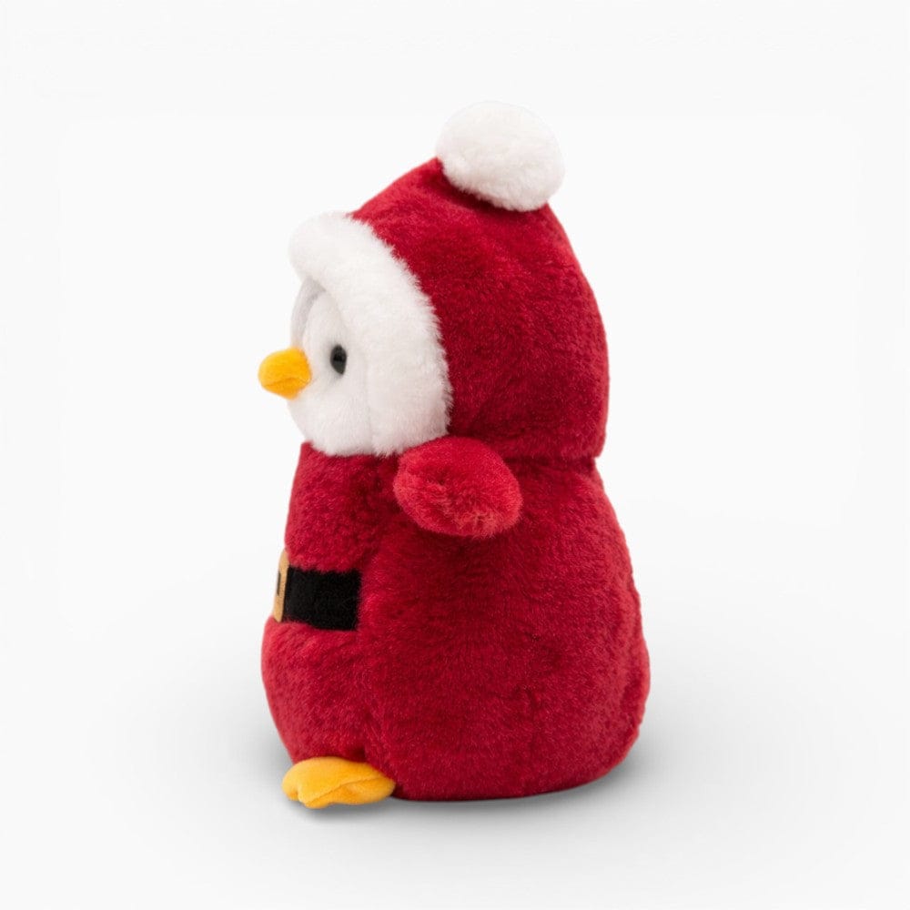 kuscheltierland Rot / 20cm Pinguin Kuscheltier im Weihnachtsmann-Kostüm