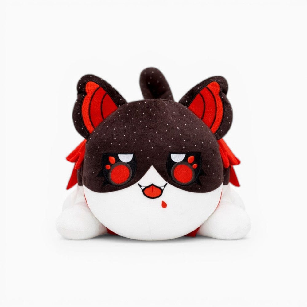 kuscheltierland Rot / 25cm Kawaii Katze Kuscheltier mit rotem Umhang