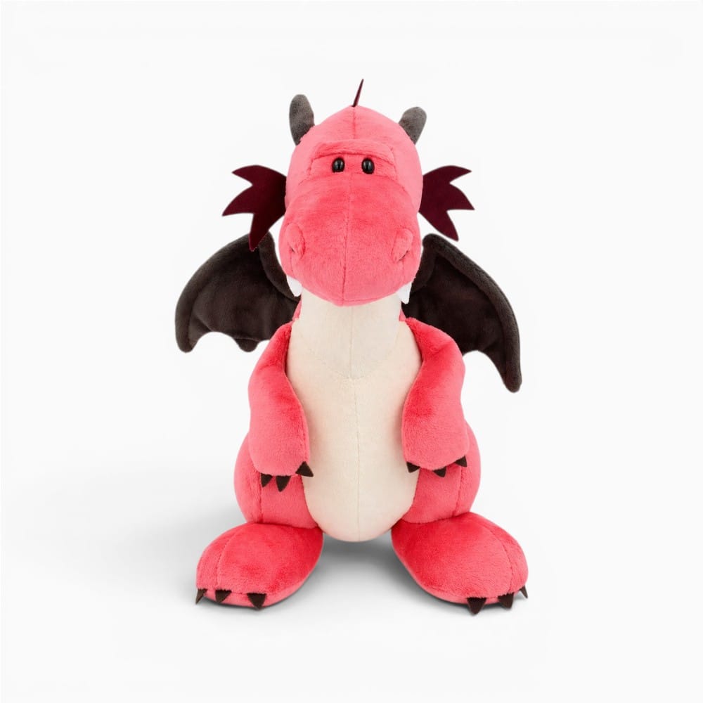 kuscheltierland Rot / 35cm 25CM Kawaii Dinosaur Plush Toys Double-headed Animals Stuffed Dolls Cartonn Anime Two head Dragon For Children Kids Boys Gift