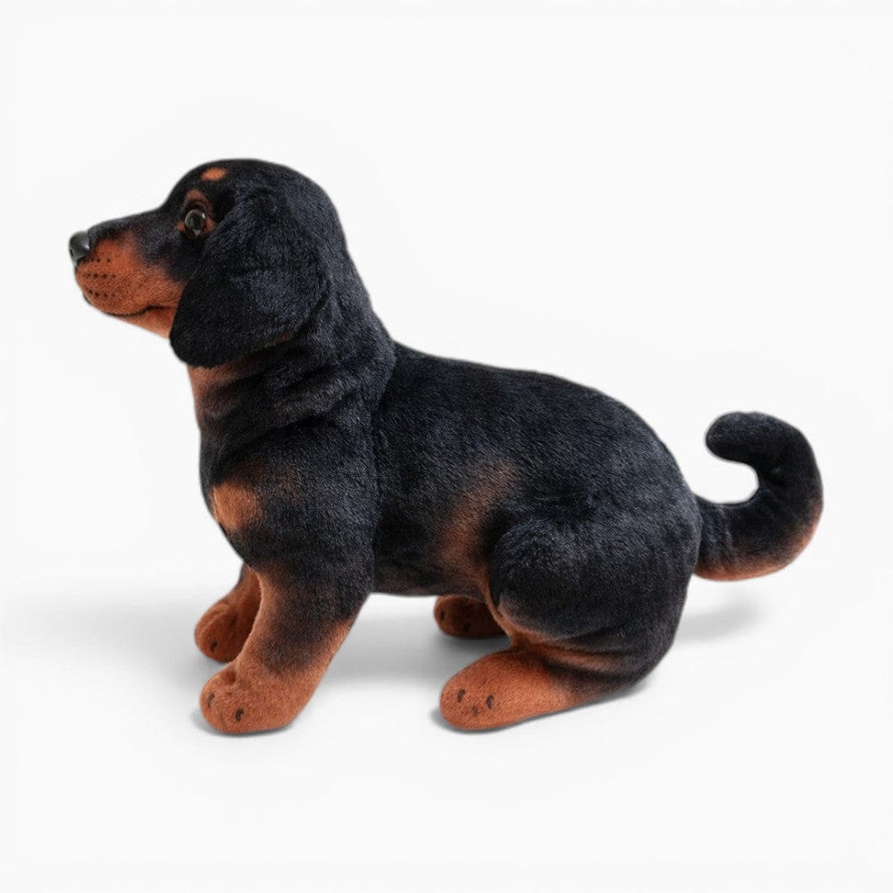 kuscheltierland Rottweiler Kuscheltier sitzend naturgetreu