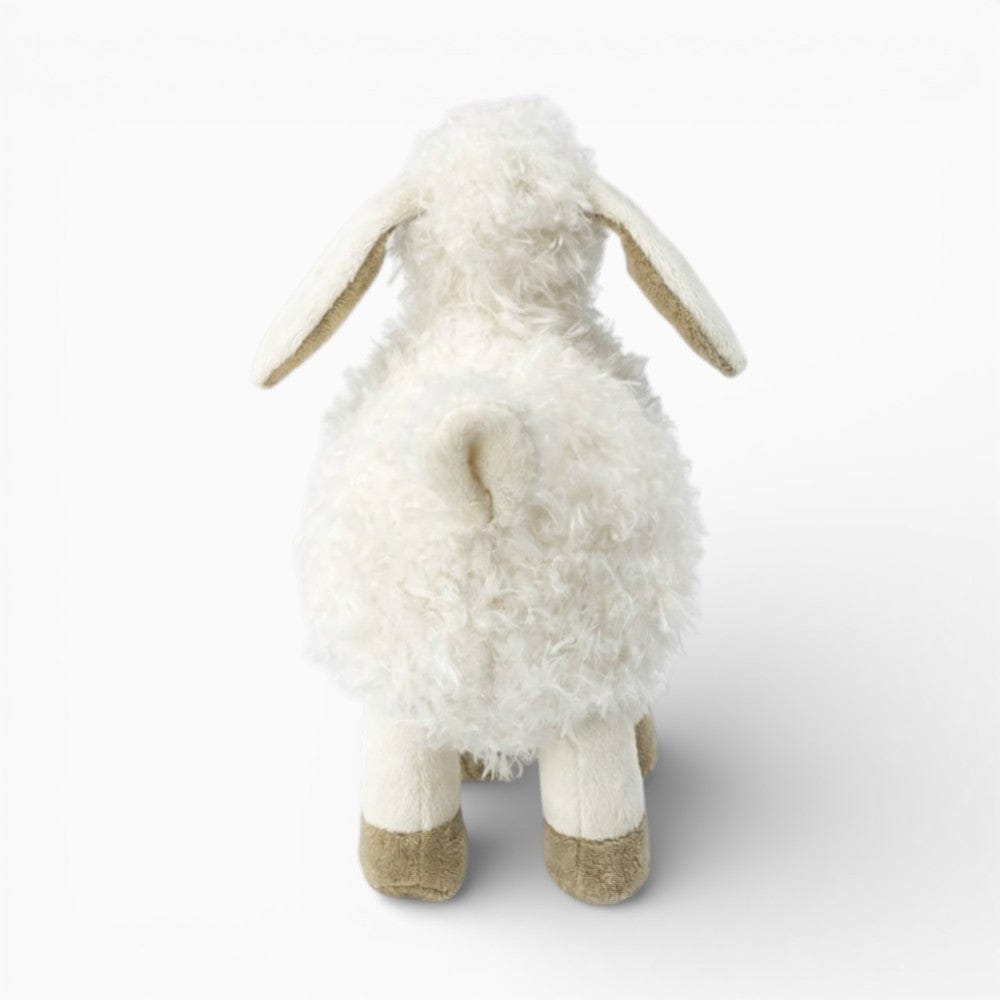 kuscheltierland Schaf Kuscheltier weißes Lamm Stofftier für Babys und Kinder