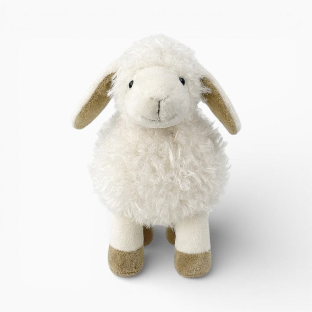 kuscheltierland Schaf Kuscheltier weißes Lamm Stofftier für Babys und Kinder