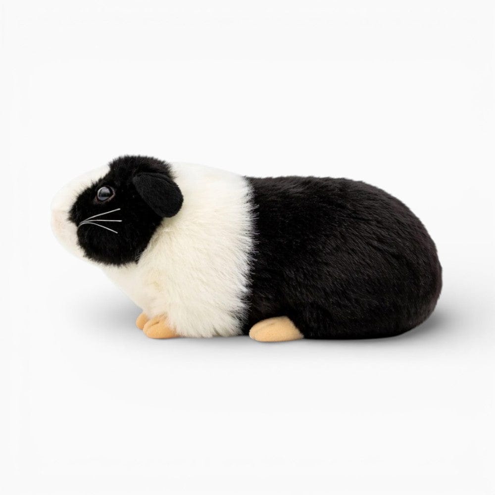 kuscheltierland Schwarz / 19cm Meerschweinchen Kuscheltier realistisches Hamster Stofftier