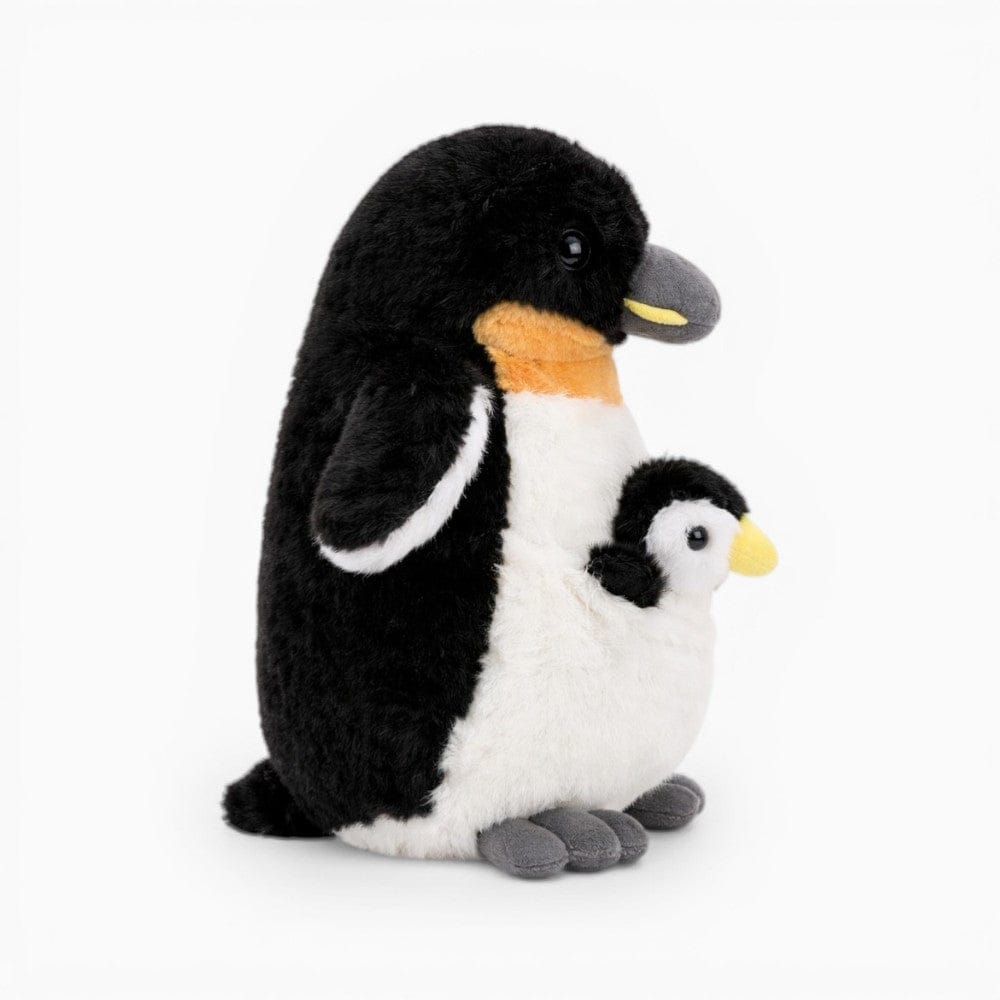 kuscheltierland Schwarz / 25cm Pinguin Mutter und Kind Kuscheltier