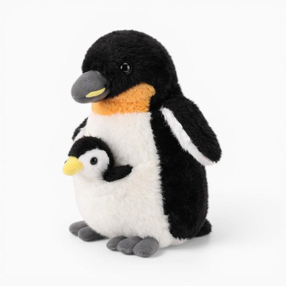 kuscheltierland Schwarz / 25cm Pinguin Mutter und Kind Kuscheltier