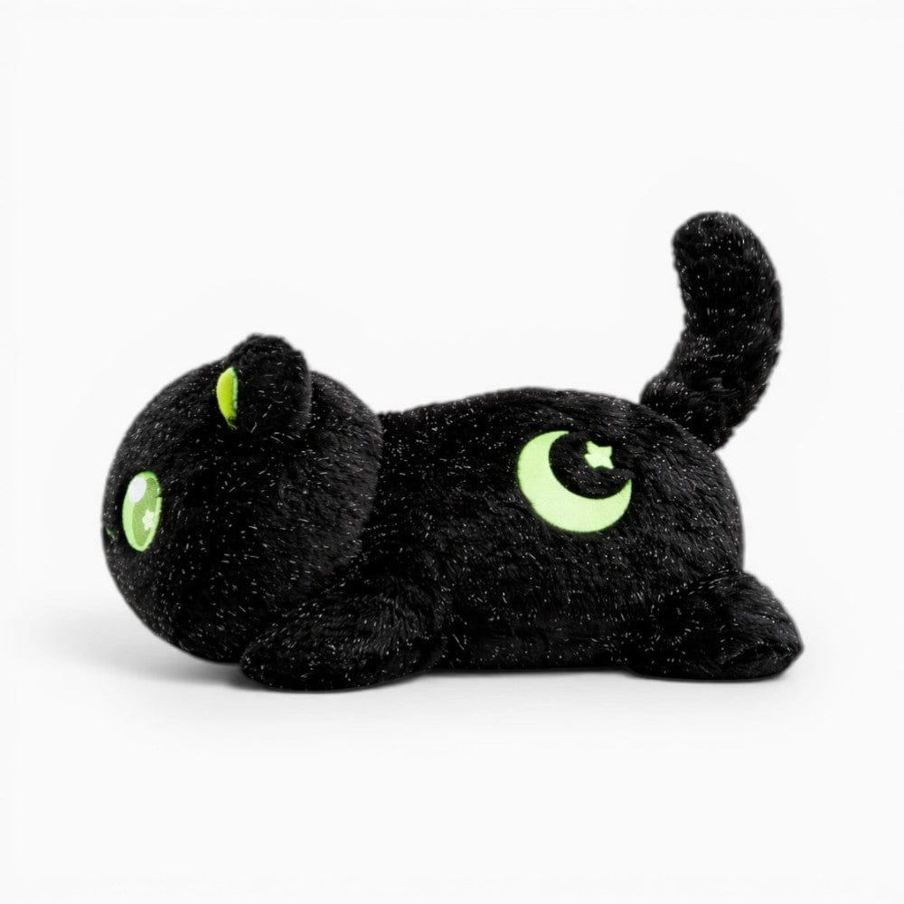 kuscheltierland Schwarz / 25cm Schwarze Katze Plüschtier Kawaii