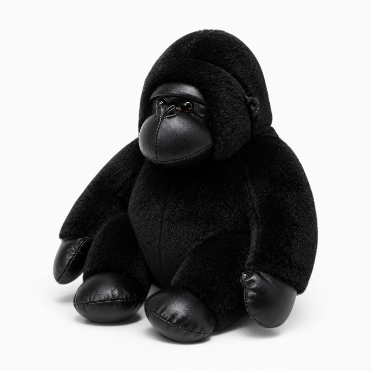 kuscheltierland Schwarz / 35cm Schwarzer Gorilla Plüsch