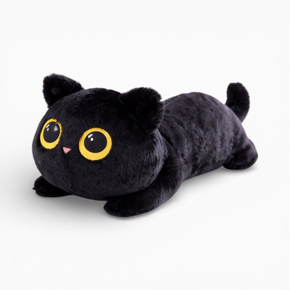 kuscheltierland Schwarz / 50cm Schwarze Katze Kuscheltier Kawaii