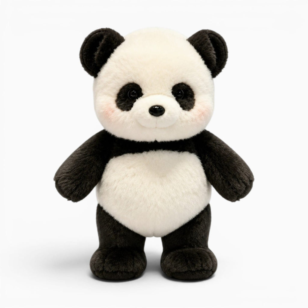 kuscheltierland Schwarz Laufendes Panda-Kuscheltier