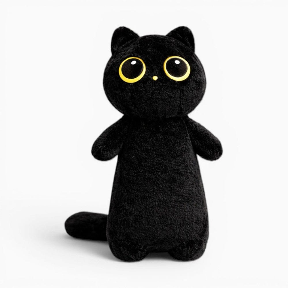 kuscheltierland Schwarze Katze Plüschkissen Kawaii Kuscheltier