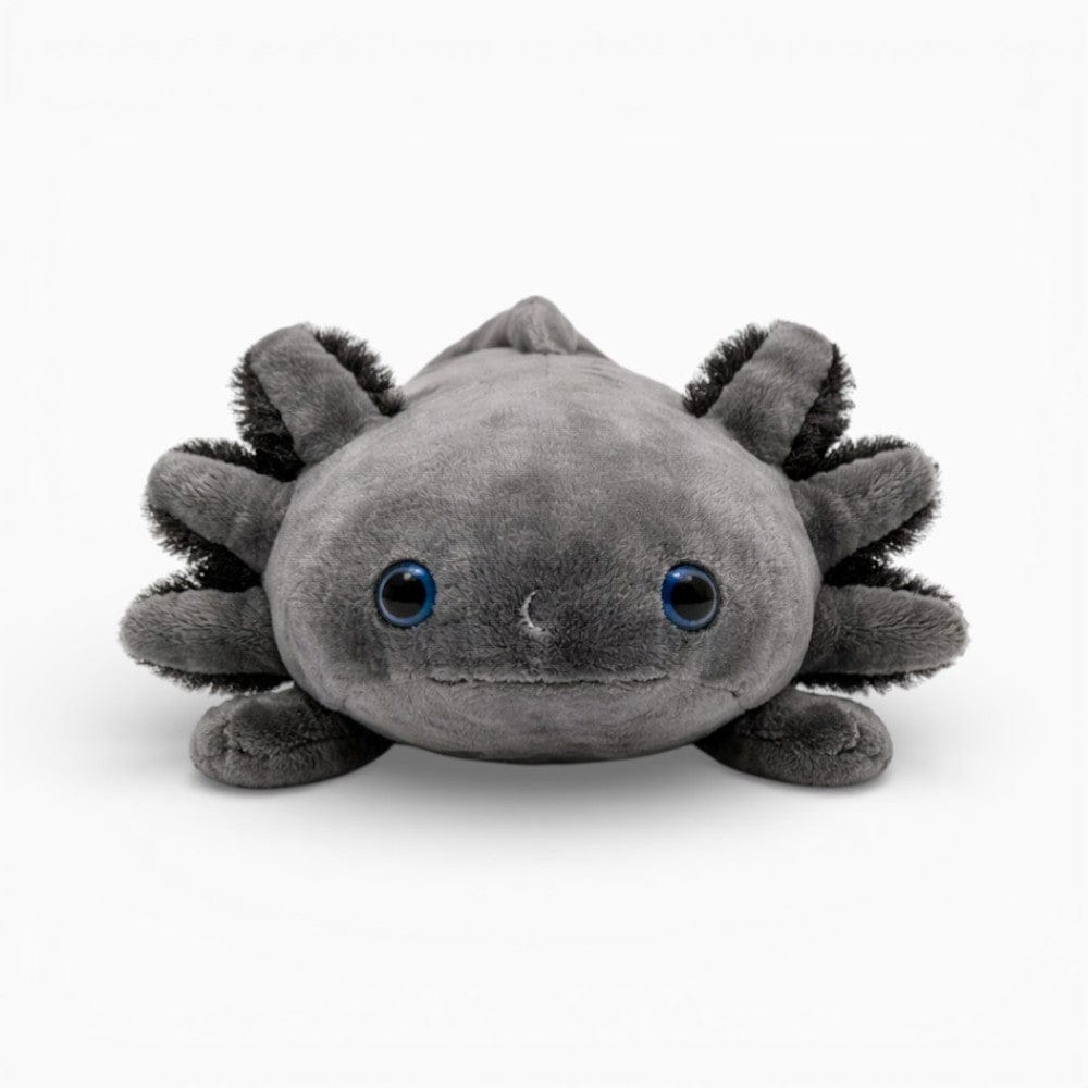 kuscheltierland Schwarzes Axolotl Plüschtier realistisch