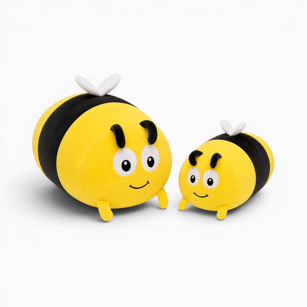 kuscheltierland Simulation Bee Insect Plush Toy Soft Cute Red Ladybug Doll Huggable Ladybird Pillow Chair Cushion Girls Kids Birthday Gifts