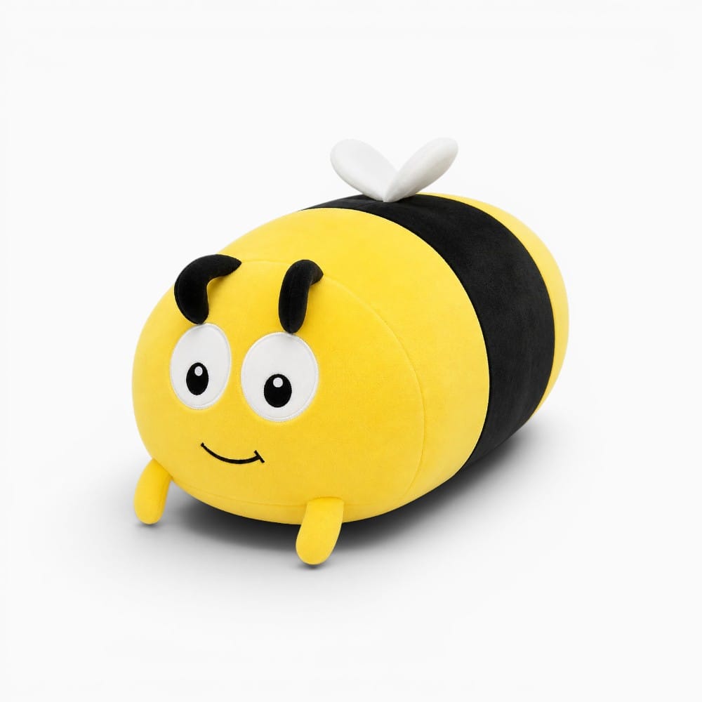 kuscheltierland Simulation Bee Insect Plush Toy Soft Cute Red Ladybug Doll Huggable Ladybird Pillow Chair Cushion Girls Kids Birthday Gifts