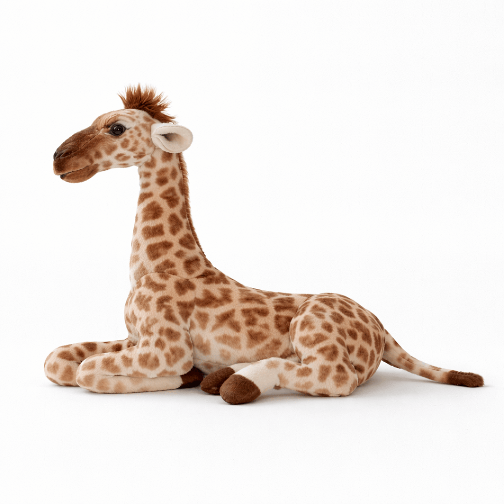 kuscheltierland Sitzendes Giraffen Kuscheltier mit langem Hals