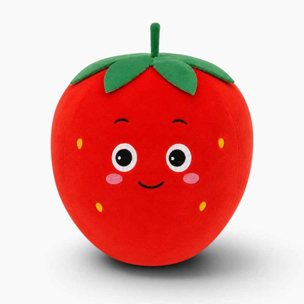 kuscheltierland Soft Fruit Series Plush Toy Stuffed Avocado Orange Strawberry Watermelon Pear Apple Plush Pillow Soft Doll Kids Birthday Gift