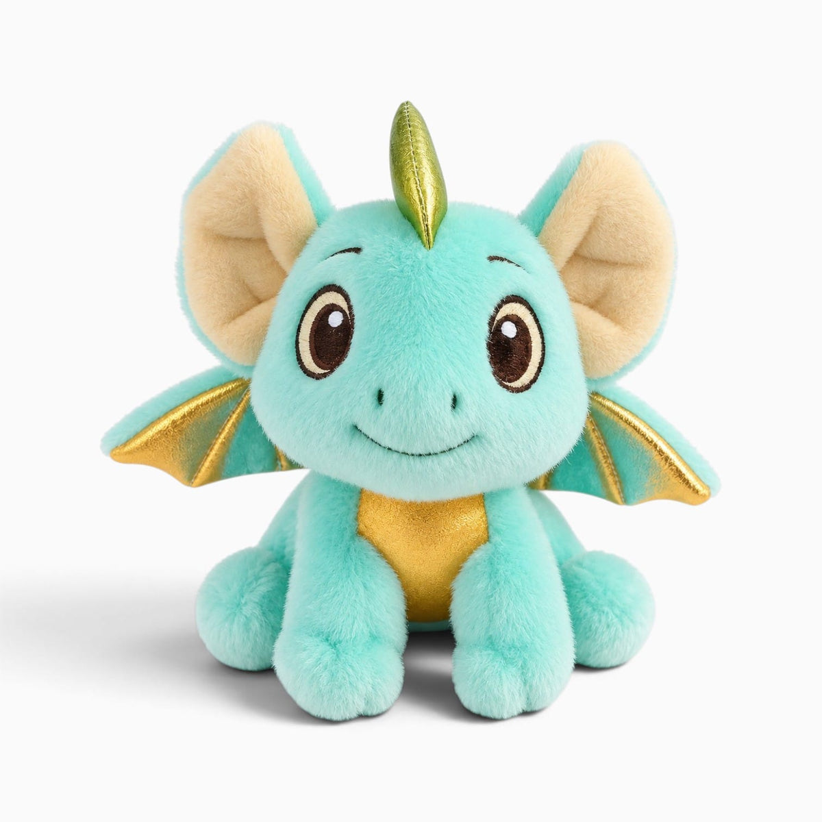 kuscheltierland Türkis / 16cm Drachen-Kuscheltier Türkis